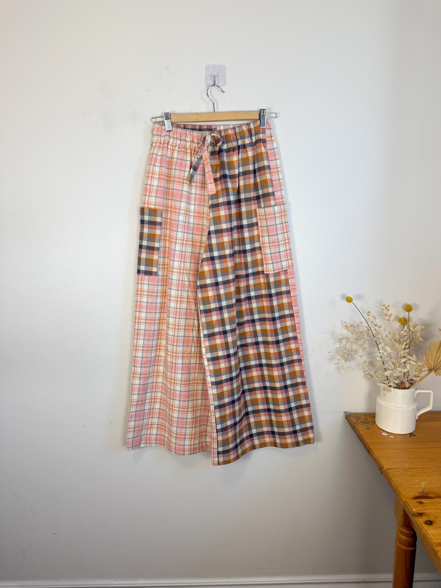 Onderbroeks Slow Fashion Flannel Patchwork Pants PANTS ONLY (Size XS-M)