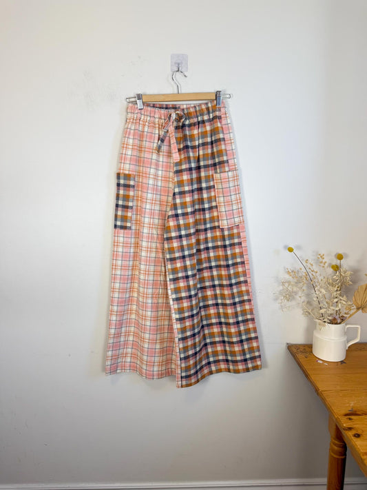 Onderbroeks Slow Fashion Flannel Patchwork Pants PANTS ONLY (Size XS-M)