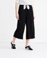 Madewell "Huston Pull-On Crop Pants" in Black (Size S)