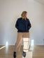 Massimo Duttio Short Trench Coat in Navy (Size M/L)