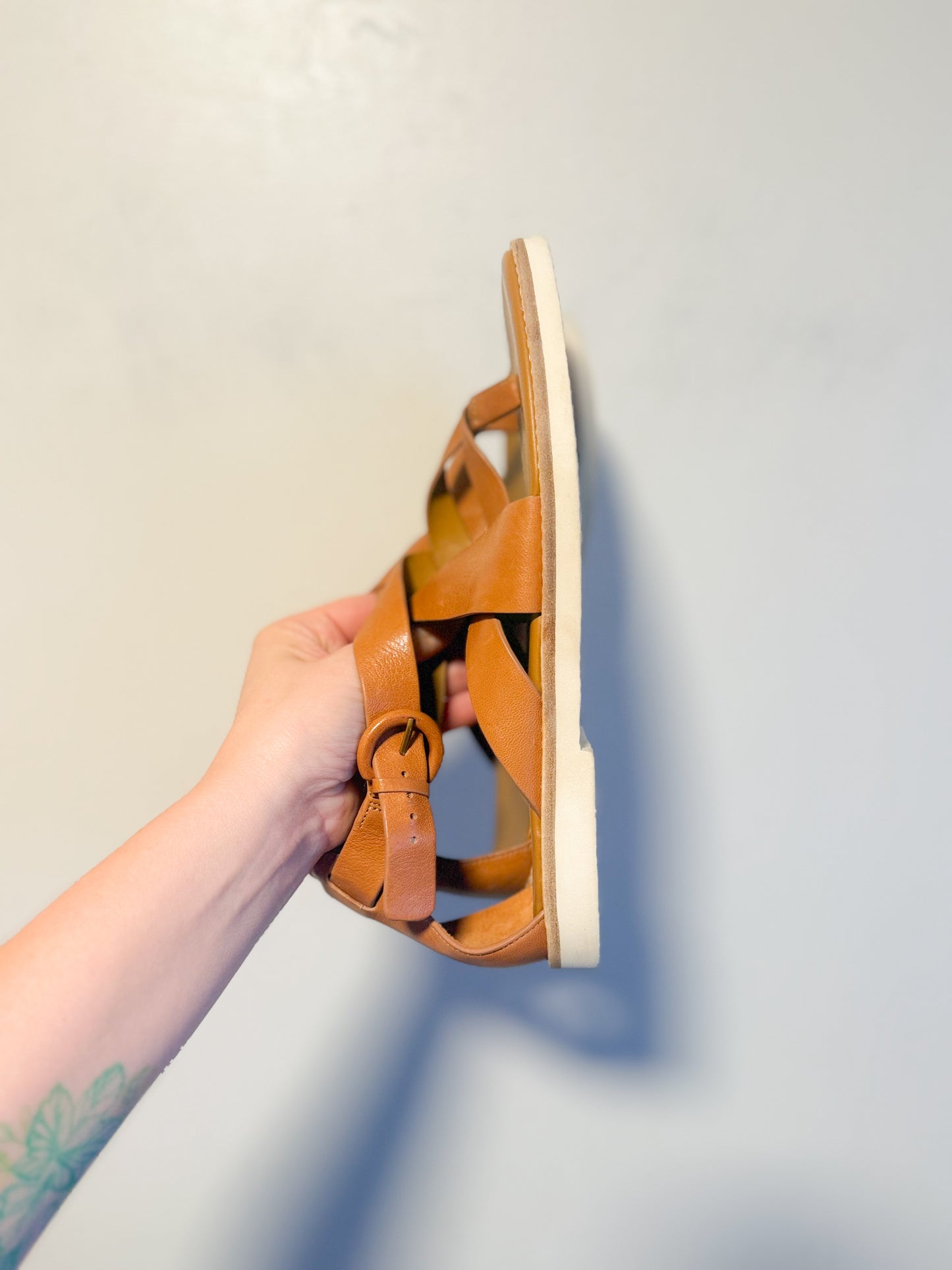 Vince Morris Strappy Leather Sandals (Size 9)