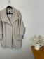 CINZIA ROCCA Designer Wool Peacoat in Grey (Size M/L)