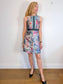 Judith & Charles Canadian Designer Mini Dress in Abstract Print (Size XS/S)