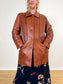 Vintage Bertanni Leather Jacket in Brown (Size L)