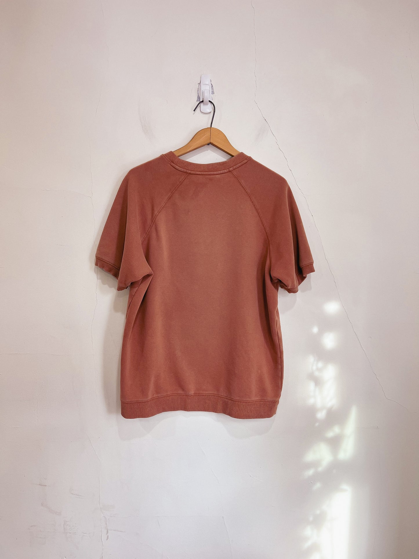 Richer Poorer Short Sleeve Crewneck in Dusty Rose (Size M/L)