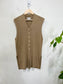 InWear Sweater Vest in Beige Brown (Size L)