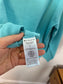 Athleta "Sundown Sweatshirt 2.0" in Aqua (Size L)