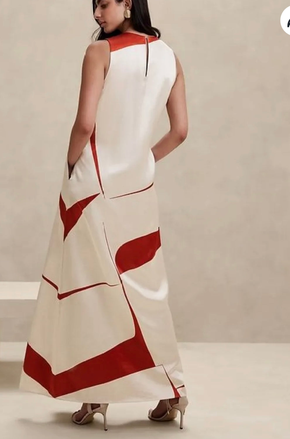 Banana Republic "Lalia Satin Maxi Dress" SOLD AS IS (Size XS/S)