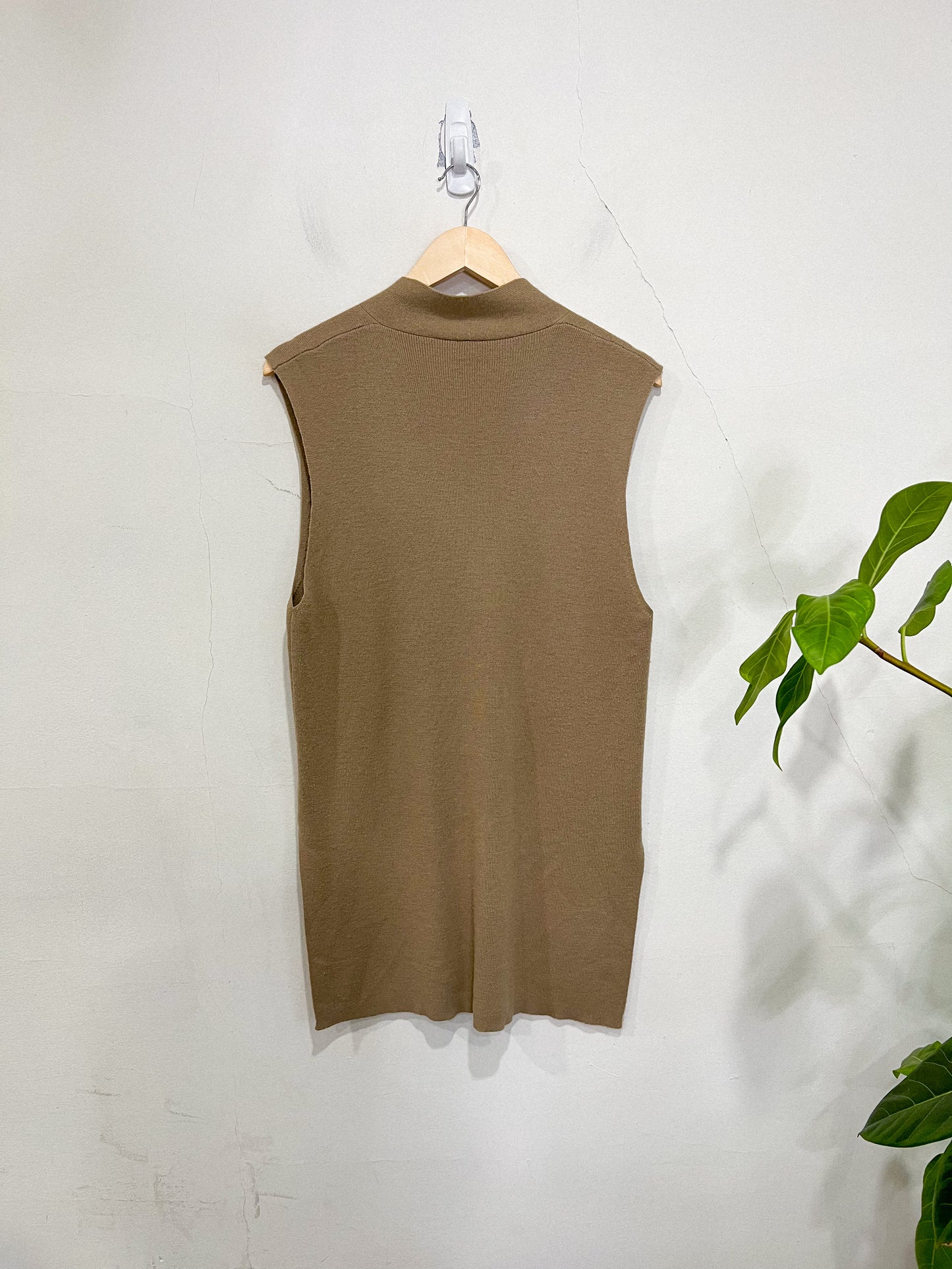 InWear Sweater Vest in Beige Brown (Size L)