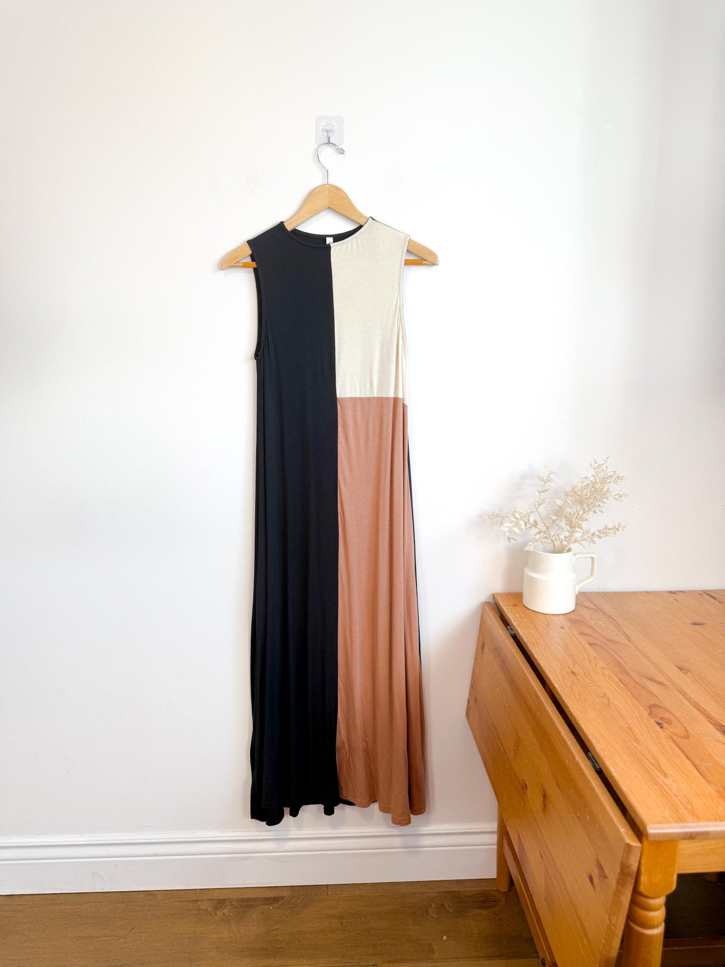 Rachel Pally Designer "Jessie Colorblock Jersey Flowing Maxi Dress" (Size S-L)