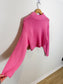 Wilfred "Harper Merino Wool Sweater in Hot Pink" (Size S/M)