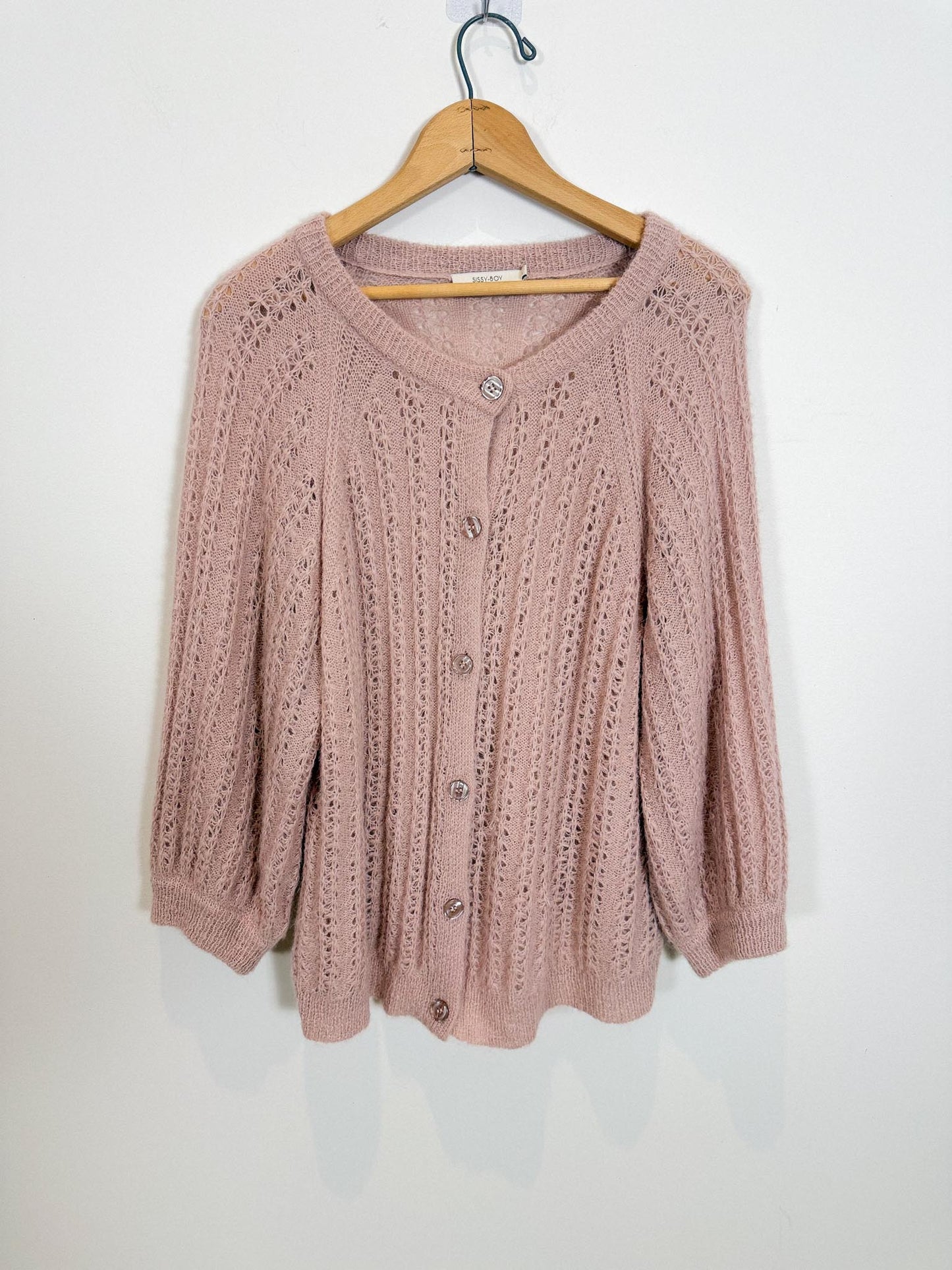 SISSY BOY Alpaca & Wool Dainty Cardigan in Maeve (Size L)