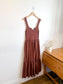 Tanya Taylor Designer "Josephina Dress in Brown" (Size L)