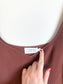 Tanya Taylor Designer "Josephina Dress in Brown" (Size L)