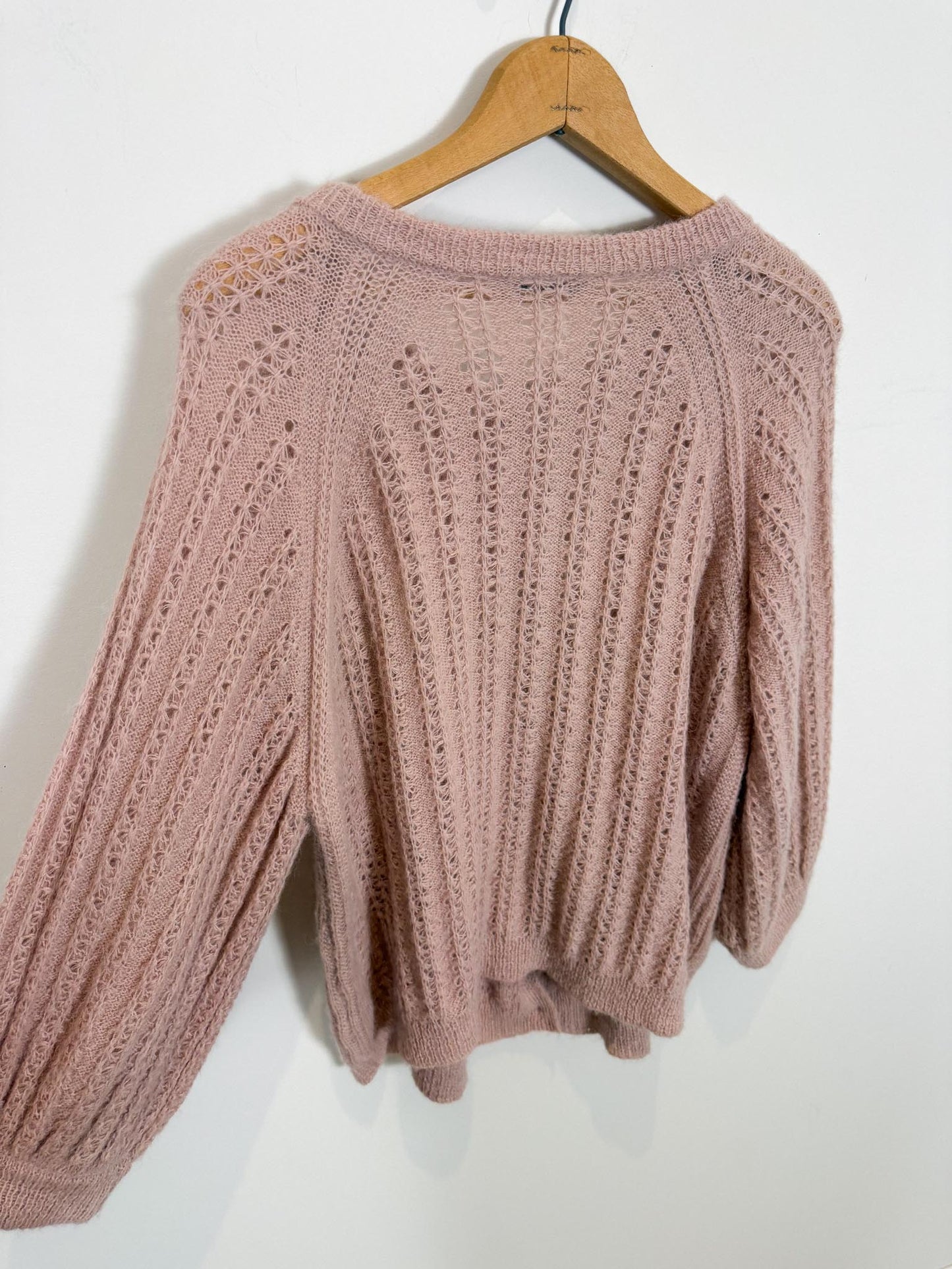 SISSY BOY Alpaca & Wool Dainty Cardigan in Maeve (Size L)