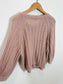 SISSY BOY Alpaca & Wool Dainty Cardigan in Maeve (Size L)