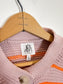 dRA Los Angeles Striped Cotton Amara Cardigan in Maeve/Orange (Size L)