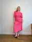 Nobody's Child "Ditsy Floral Pink Felicia Midi Dress" NWT (Size 16)