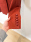 GUCCI Designer Blazer in Terracotta (Sizie S)
