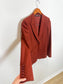 GUCCI Designer Blazer in Terracotta (Sizie S)