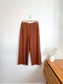 Kit & Ace Pull On Wide Leg Trousers in Brown (Size 12)