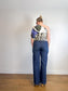 PISTOLA "Lana High-Rise Wide-Leg Jeans in Dark Wash" (Size 30)