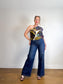 PISTOLA "Lana High-Rise Wide-Leg Jeans in Dark Wash" (Size 30)