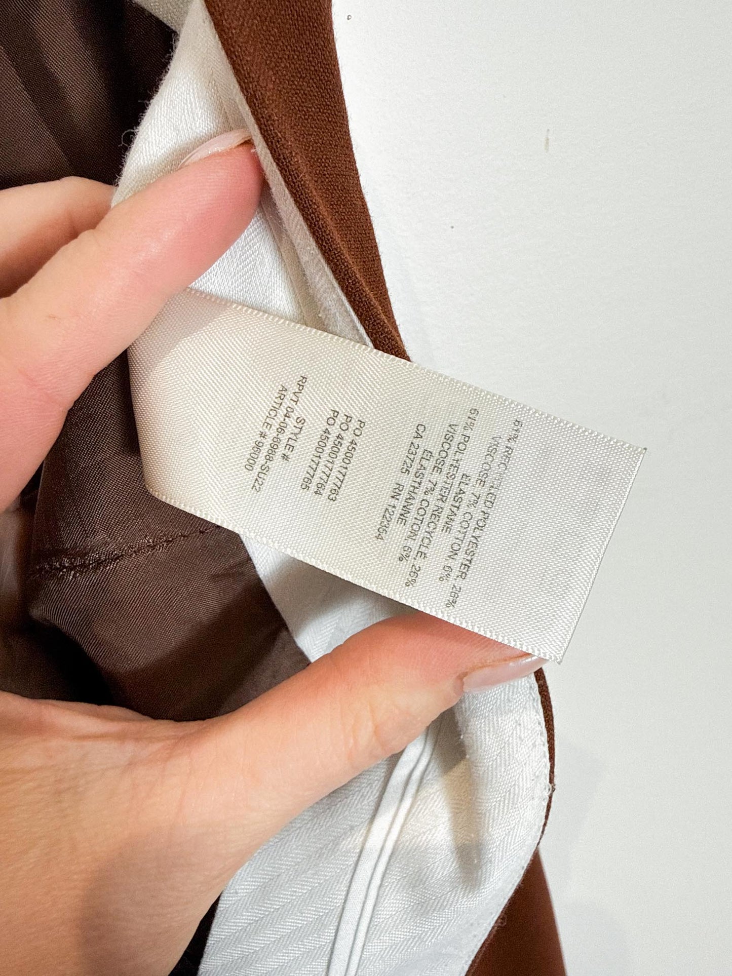 Wilfred Trousers in Brown (Size L/XL)
