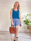 Wilfred Tank Top in Teal (Size L)