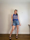 AGOLDE "Parker Long Jean Short" (Size 31)