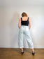 Levi’s Denim Corset Top in Black (Size L)