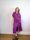 FRNCH Paris Shirt Dress in Aubergine Purple (Size S-L)