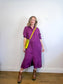 FRNCH Paris Shirt Dress in Aubergine Purple (Size S-L)