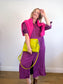 FRNCH Paris Shirt Dress in Aubergine Purple (Size S-L)