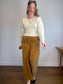 Wilfred "Golightly Cardigan - Wonder Yarn in Light Birch" (Size L)