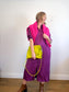FRNCH Paris Shirt Dress in Aubergine Purple (Size S-L)