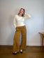 Wilfred "Golightly Cardigan - Wonder Yarn in Light Birch" (Size L)