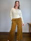 Wilfred "Golightly Cardigan - Wonder Yarn in Light Birch" (Size L)