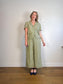 Onderbroeks Slow Fashion Gingham Pants in Green/White (Size L)