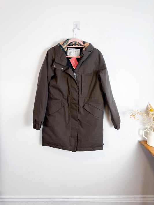 PICTURE Organic Clothing "Dyrby Parka in Brown" (Size M)