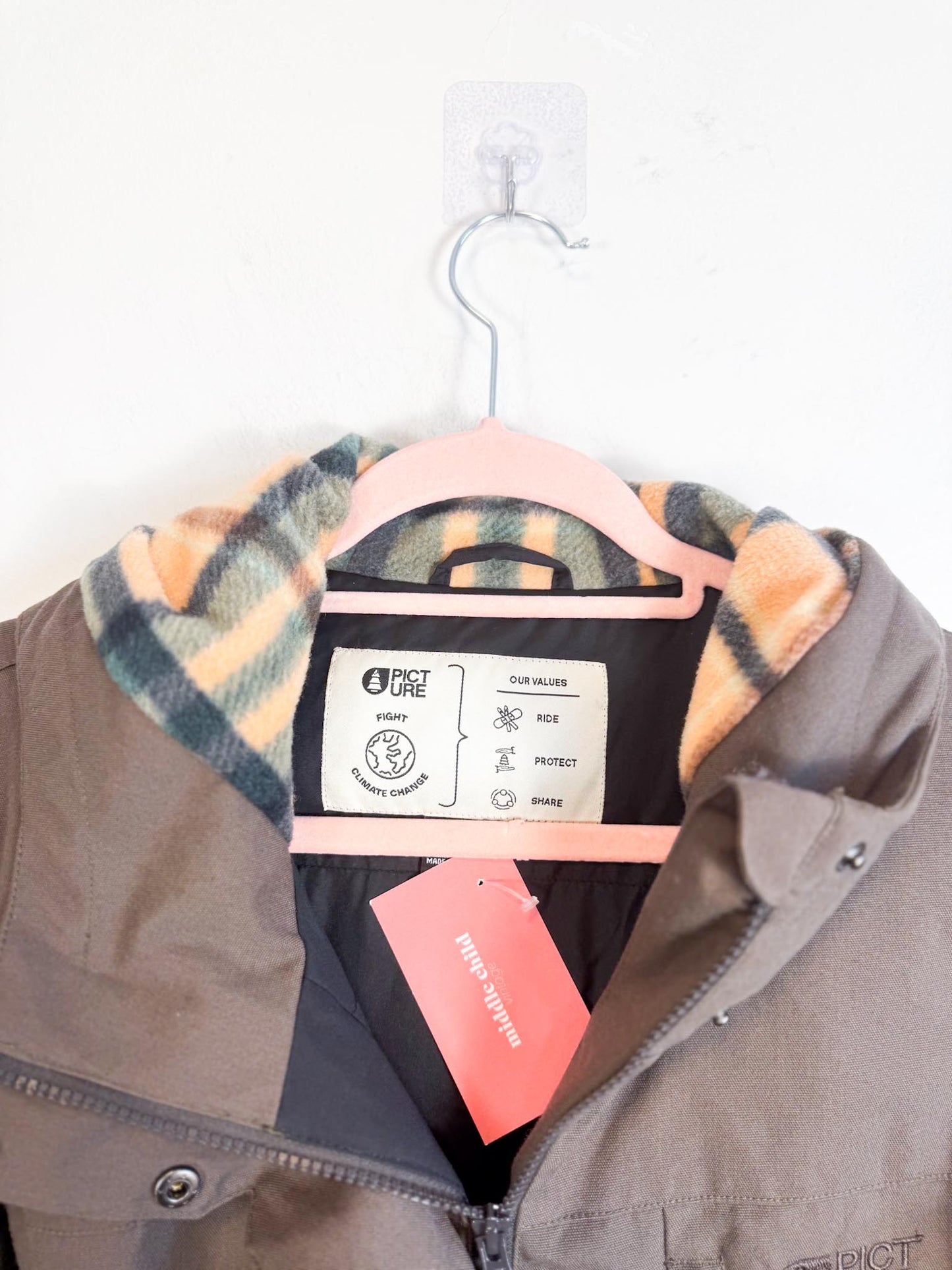 PICTURE Organic Clothing "Dyrby Parka in Brown" (Size M)