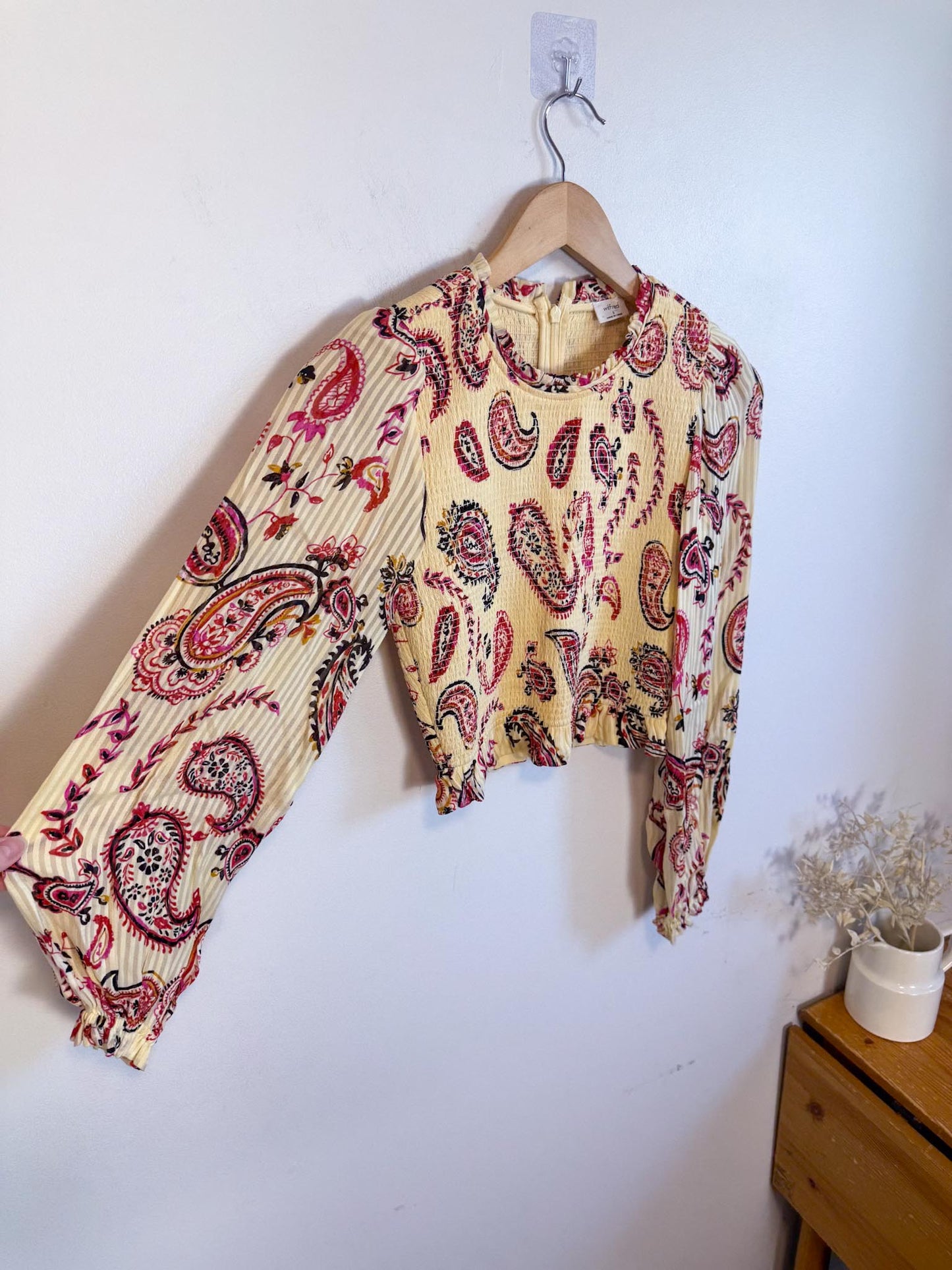 Wilfred "Tempest Blouse in Paisley Print" (Size S)