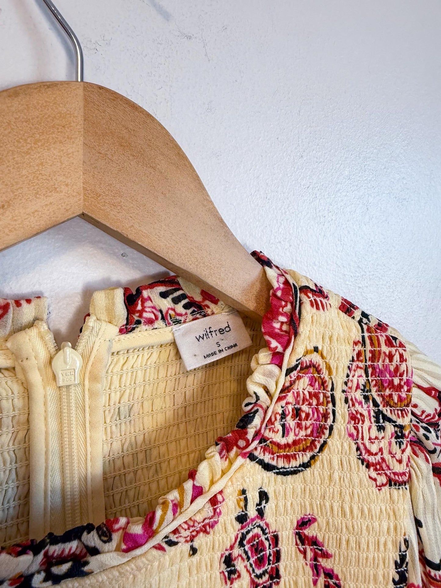 Wilfred "Tempest Blouse in Paisley Print" (Size S)