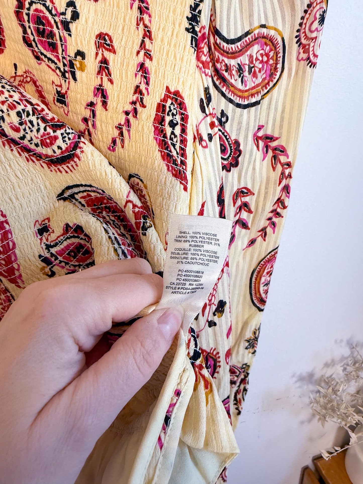 Wilfred "Tempest Blouse in Paisley Print" (Size S)