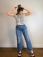 Denim Forum "The Farrah Hi-Rise Wide Jean" (Size 31)
