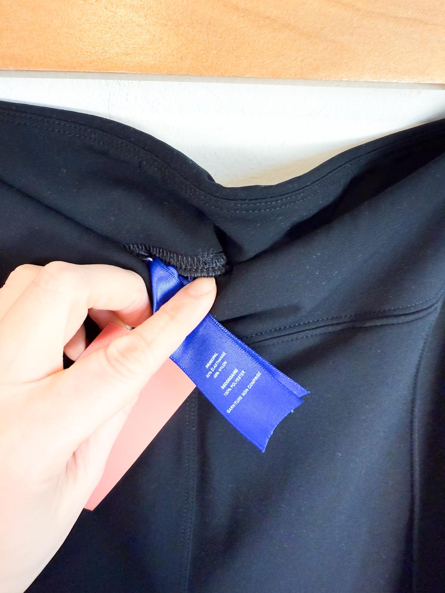 Kit & Ace High Rise Cropped Pants in Black (Size 12)