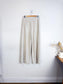 COS "Elasticated Pull On Wide Pinstriped Pants in Cream/Black" (Size S/M)