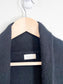 naif Montreal "UME Angora Wool cardigan in Black" (Size M)