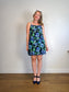 Anthropologie Beach Riot "Tayla Mini Dress in Blue/Black Floral" NWT (Size XL)