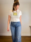 Abercrombie "Butter" T-Shirt in White (Size S/M)